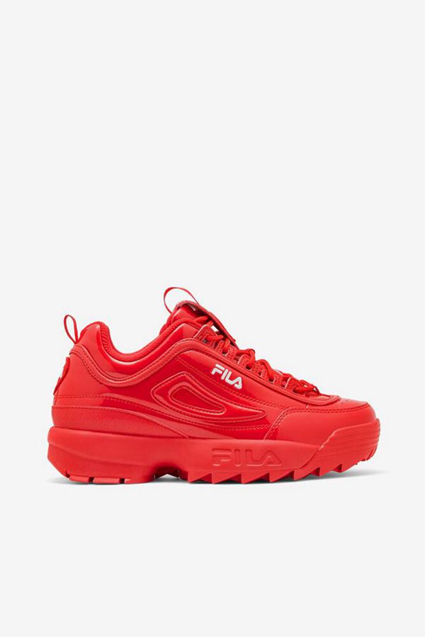 Zapatillas Fila Mujer Rojas / Rojas / Rojas - Disruptor 2 Heart Chunky - España 532974ECN